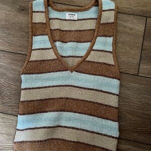 COTTON ON Glittery Striped Tank